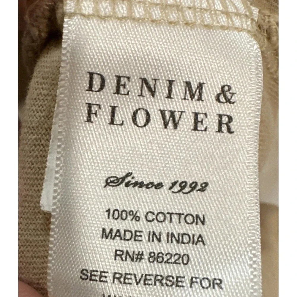 Denim & Flower Ricky Singh‎ Tan Dabbing Easter Bunny Tee Shirt Top Boys Sz 11-12